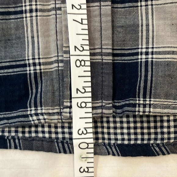 Men's size large Windriver Plaid Shirt - dark blue and Gray - Picture 14 of 16